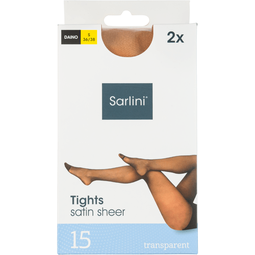 Foto van Panty 15 denier lycra daino 36/38 2 st op witte achtergrond