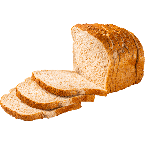 Foto van DekaVers Boeren tijger volkoren half op witte achtergrond