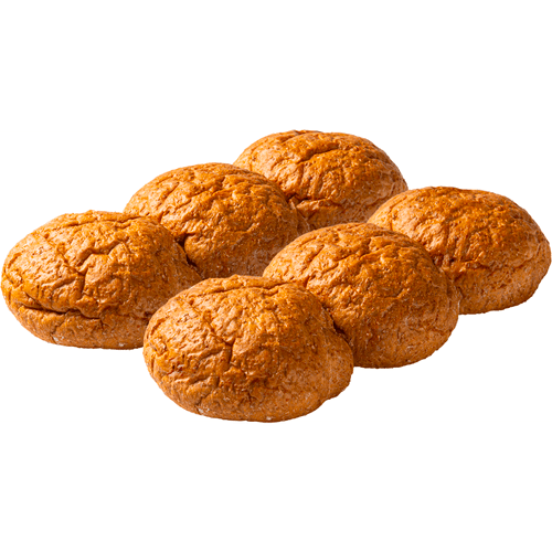 Foto van DekaVers Fijn volkorenbollen 6 stuks op witte achtergrond