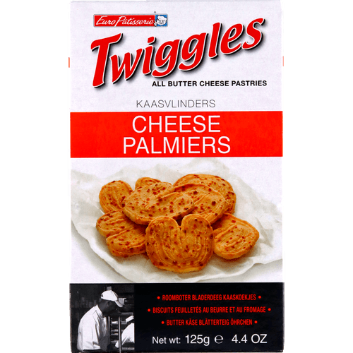 Foto van Twiggles Kaasvlinders op witte achtergrond