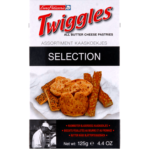 Foto van Twiggles Selection op witte achtergrond