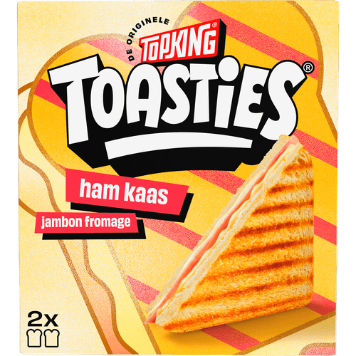 Foto van Topking Tosti 2 stuks op witte achtergrond