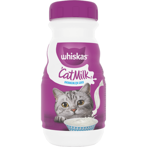 Foto van Whiskas Kattenmelk op witte achtergrond