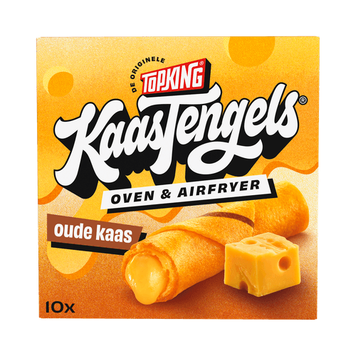 Foto van Topking Kaastengels 10 stuks op witte achtergrond