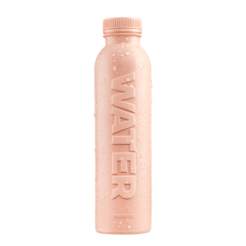 Foto van Bottle Up Water pink op witte achtergrond