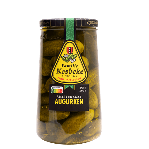 Foto van Kesbeke Augurken middel op witte achtergrond