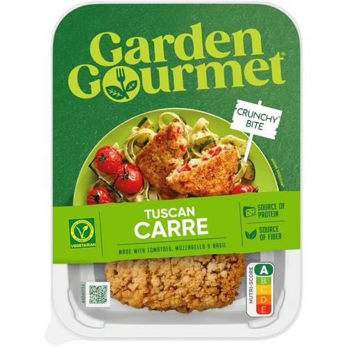 Foto van Garden Gourmet Italiaanse carré op witte achtergrond