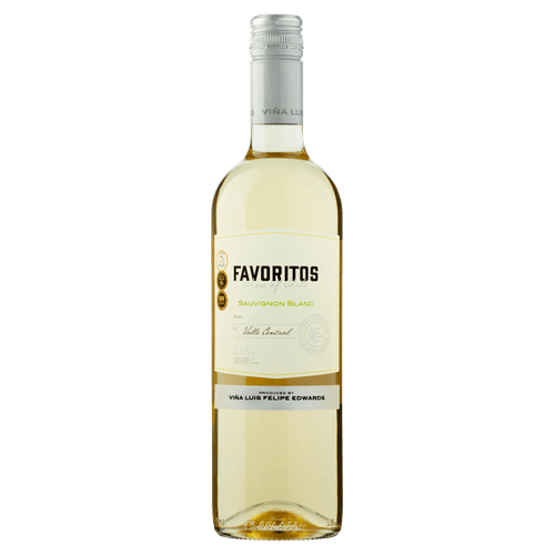 Foto van Favoritos Classic sauvignon blanc op witte achtergrond