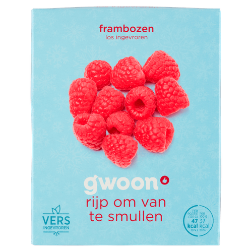 Foto van G'woon Frambozen op witte achtergrond
