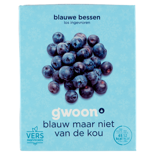 Foto van G'woon Blauwe bessen op witte achtergrond