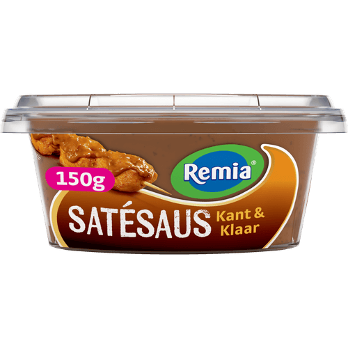 Foto van Remia Satesaus op witte achtergrond