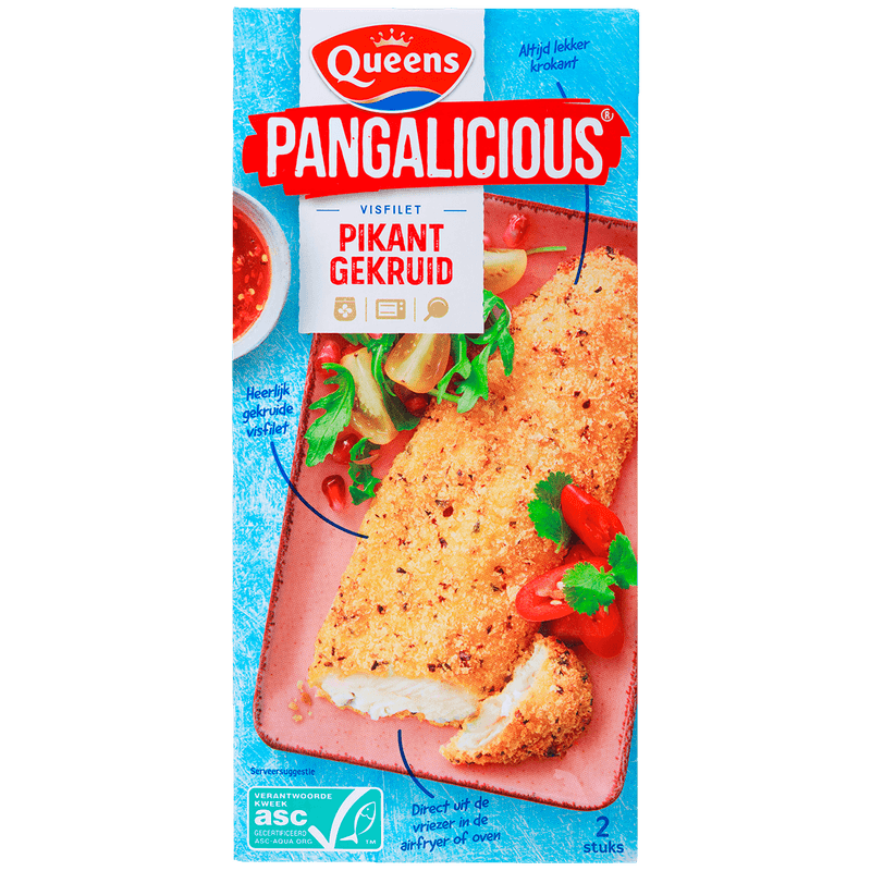 Queens Pangalicious Pikant Gekruid 2 Stuks 250 g