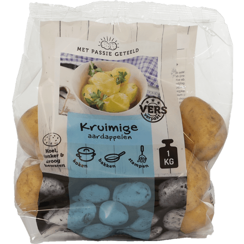 Foto van Passie Maaltje kruimig op witte achtergrond