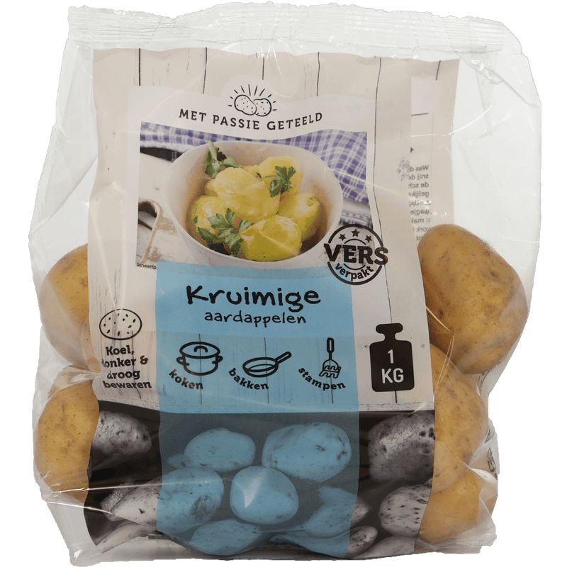 Met passie geteeld Aardappelen kruimig