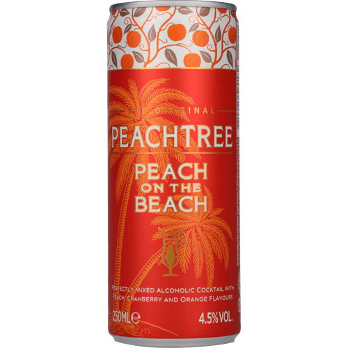 Foto van Peachtree Blossom Peach on the beach op witte achtergrond