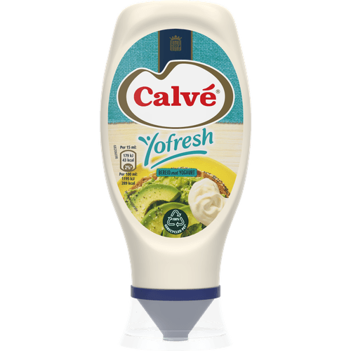 Foto van Calvé Mayonaise yofresh op witte achtergrond