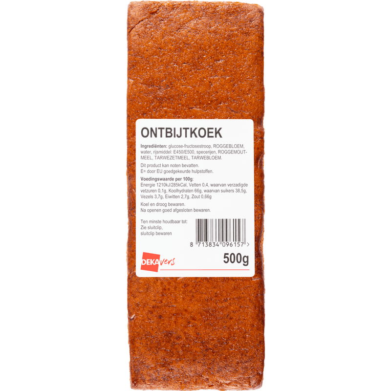 DekaVers Ontbijtkoek