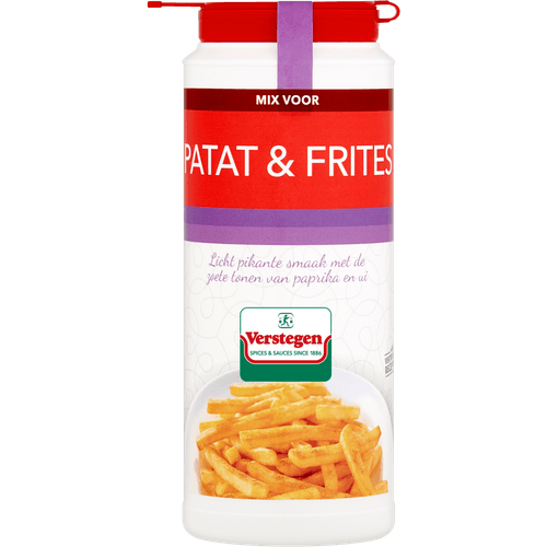 Foto van Verstegen Mix voor patat en frites op witte achtergrond