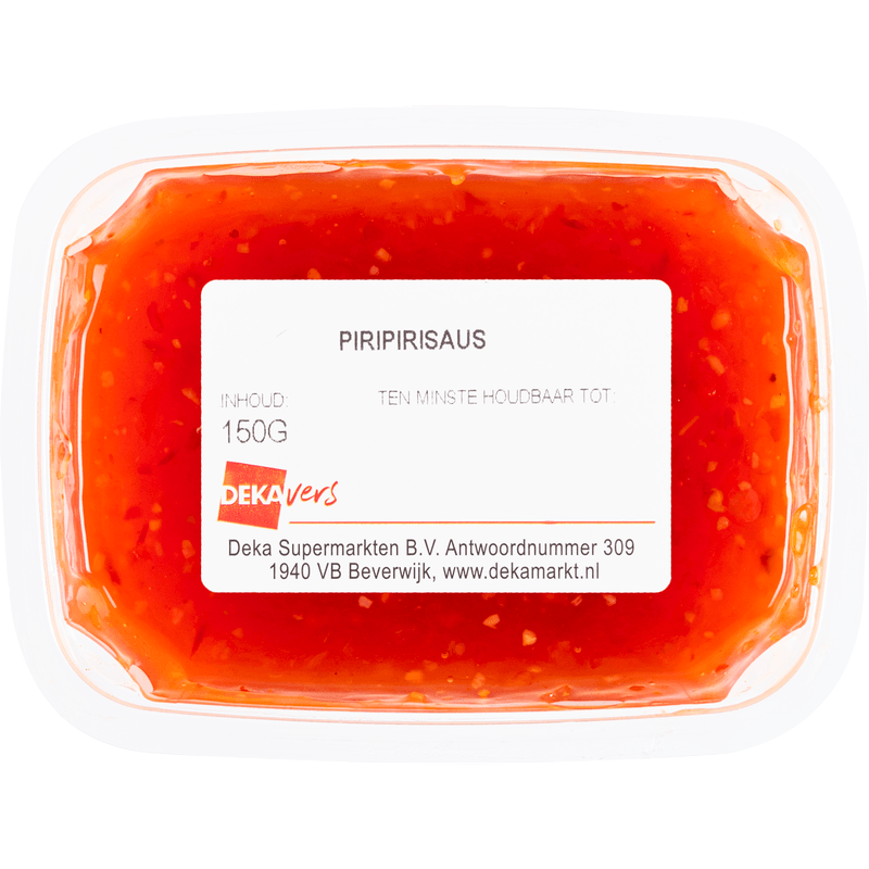 DekaVers Piri piri saus
