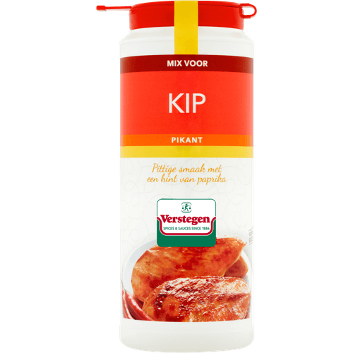 Foto van Verstegen Mix voor kip pikant op witte achtergrond