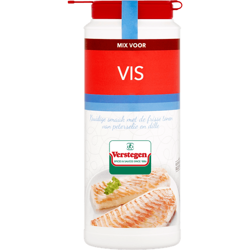 Foto van Verstegen Mix voor vis op witte achtergrond