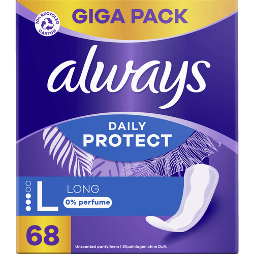 Foto van Always Inlegkruisjes large megapak op witte achtergrond