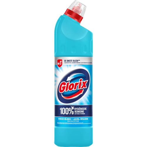 Foto van Glorix Bleek eucalyptus op witte achtergrond