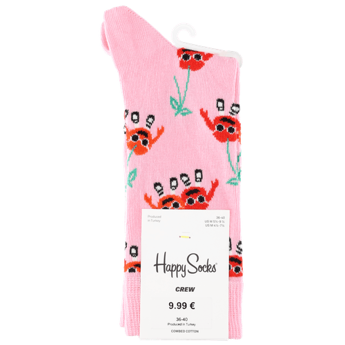 Foto van Happy Socks op witte achtergrond