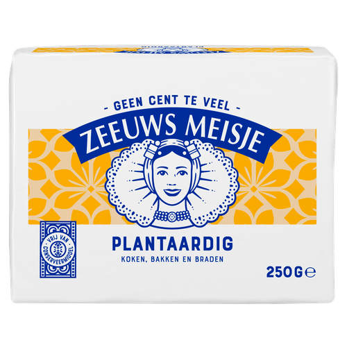 Foto van Zeeuws Meisje Margarine op witte achtergrond