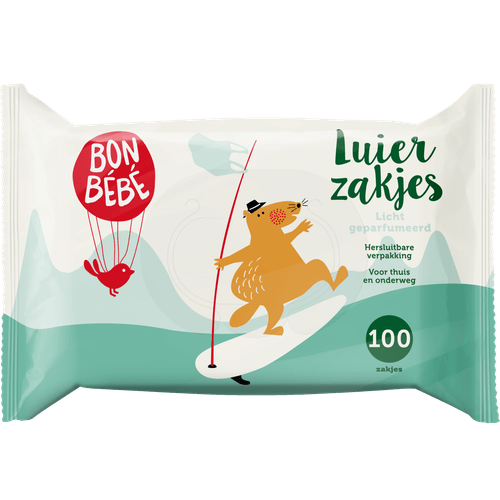 Foto van Bonbébé Luierzakjes op witte achtergrond