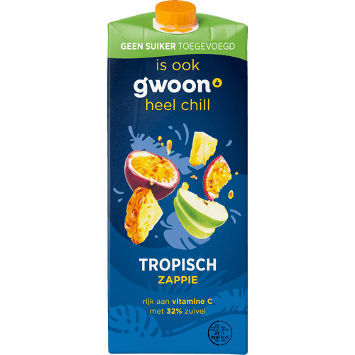 Foto van G'woon Zappie tropical gst op witte achtergrond