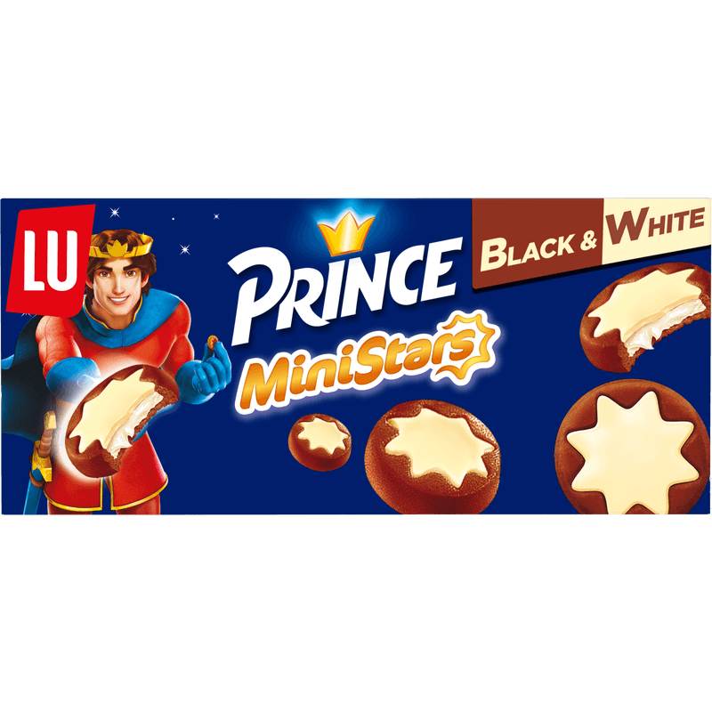 Lu Prince MiniStars Koekjes Black & White