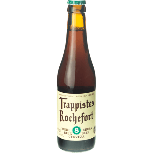 Foto van Rochefort Trappistes 8 op witte achtergrond