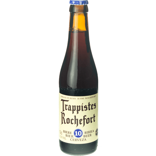Foto van Rochefort Trappistes 10 op witte achtergrond