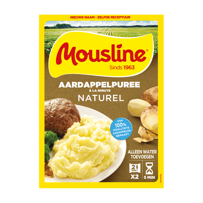 Mousline Aardappelpuree naturel