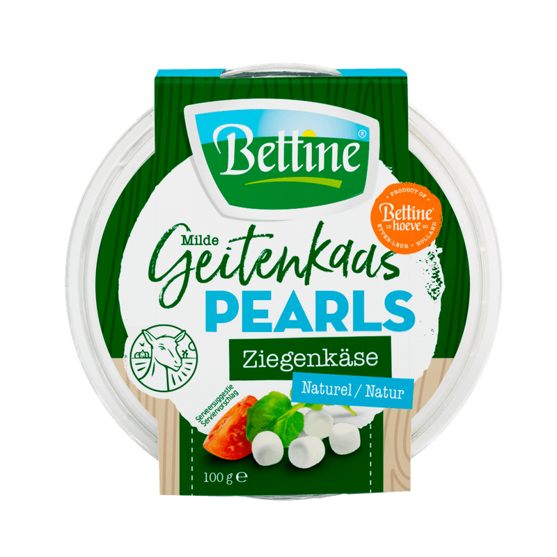 Bettine Milde geitenkaas pearls naturel