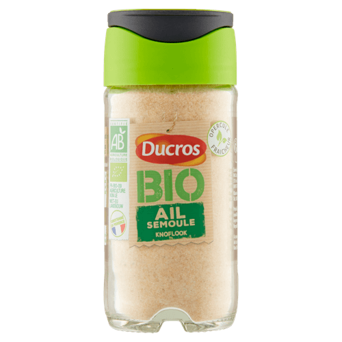 Foto van Ducros Knoflook op witte achtergrond