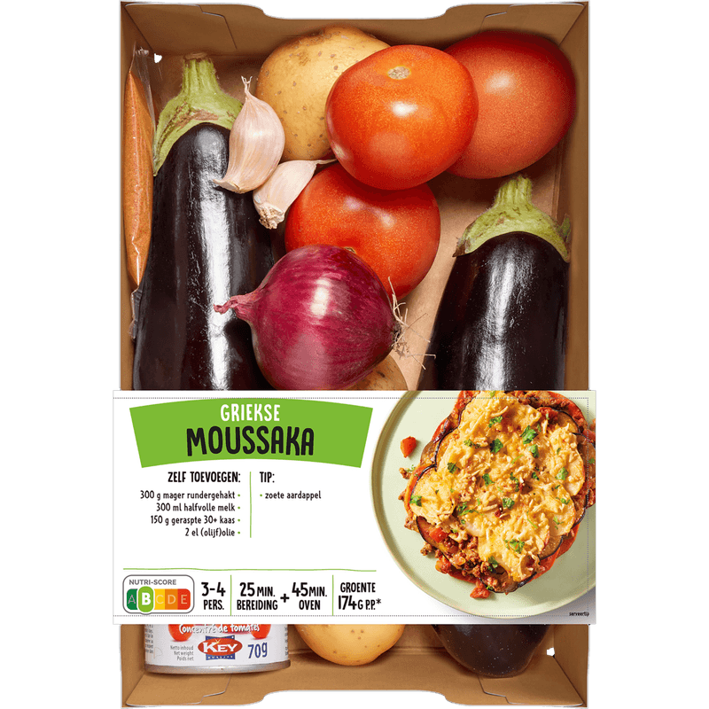 Verspakket Moussaka