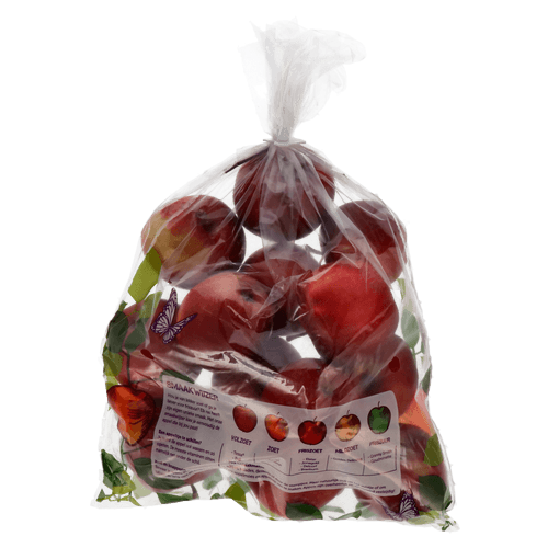 Foto van Kinderappeltjes verpakt op witte achtergrond