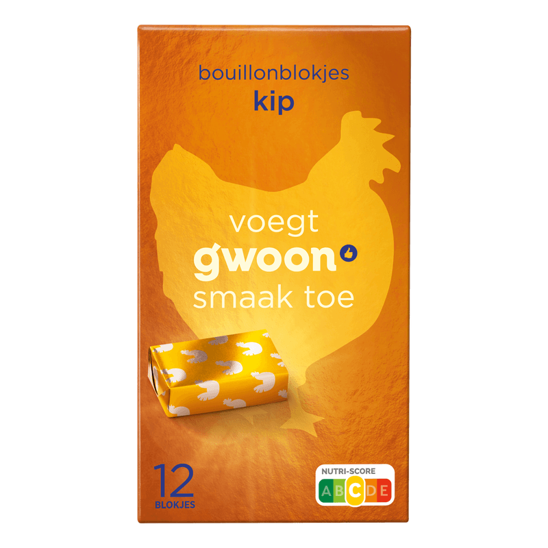 G'woon Bouillon blokjes kip 12 stuks
