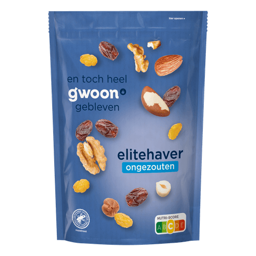 Foto van G'woon Elitehaver op witte achtergrond