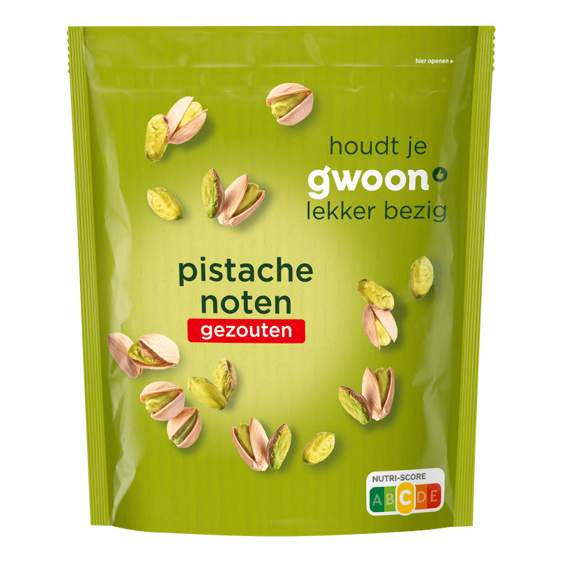 G'woon pistaches gez. 250gr