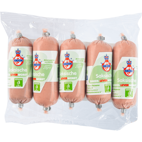 Foto van Kroon Saksische mini 5 st. op witte achtergrond