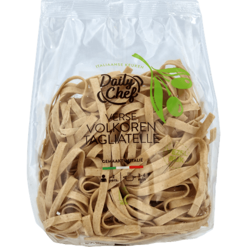 Foto van Daily Chef Tagliatelle volkoren op witte achtergrond