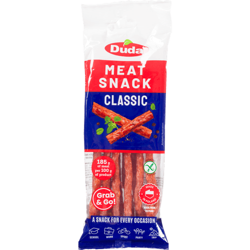 Foto van Duda Kabanosy classic op witte achtergrond