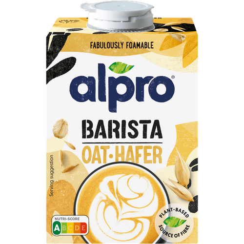 Foto van Alpro Barista haver op witte achtergrond