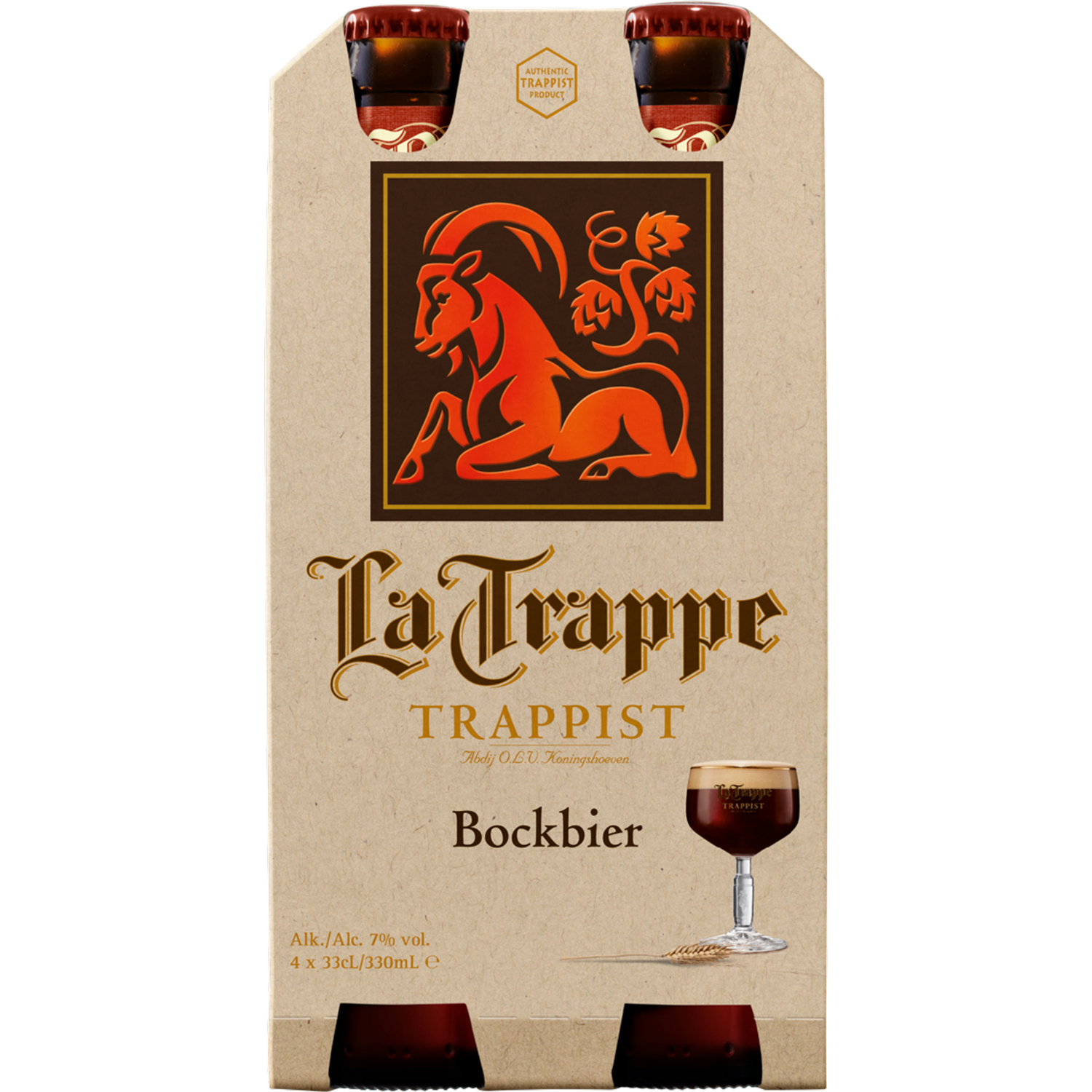 La Trappe Bock bier 4x33cl