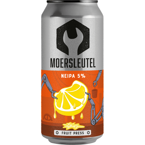 Foto van Moersleutel Fruit press op witte achtergrond