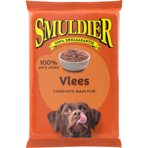 Foto van Smuldier Vlees compleet op witte achtergrond