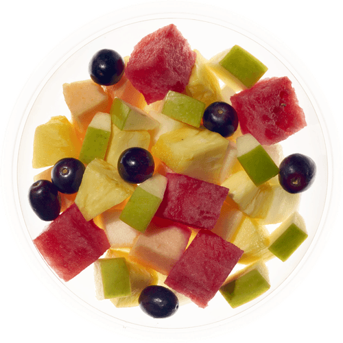 Foto van Healthy Hand Fruitpunch op witte achtergrond